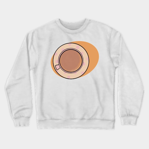 Coffee Cup / Cute Coffee Dates Crewneck Sweatshirt by nathalieaynie